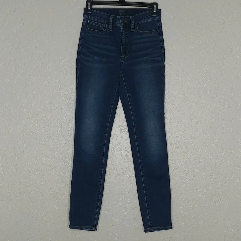 J. Crew Factory 9" High-Rise Skinny Jeans Blue Size 25